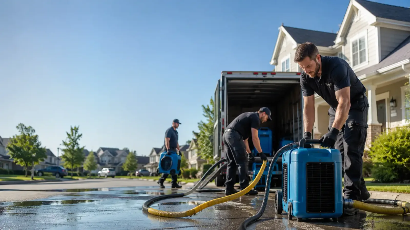 Water Damage Mitigation in Polk, PA